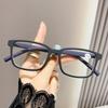 Oversized Square Reading Glasses Women Blue Light Blocking Large Frame High-Quality Presbyopia Eyeglasses Diopter 0~+ 3.5