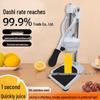 Manual Juicer for Live Streaming: Large Flat Base for Freshly Squeezed Orange Juice