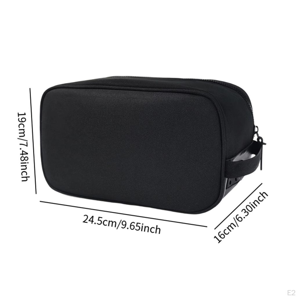 Soccer Shoe Bag 24.5cm Portable Lightweight Washable Cleats Shoes Pouch for Fitness