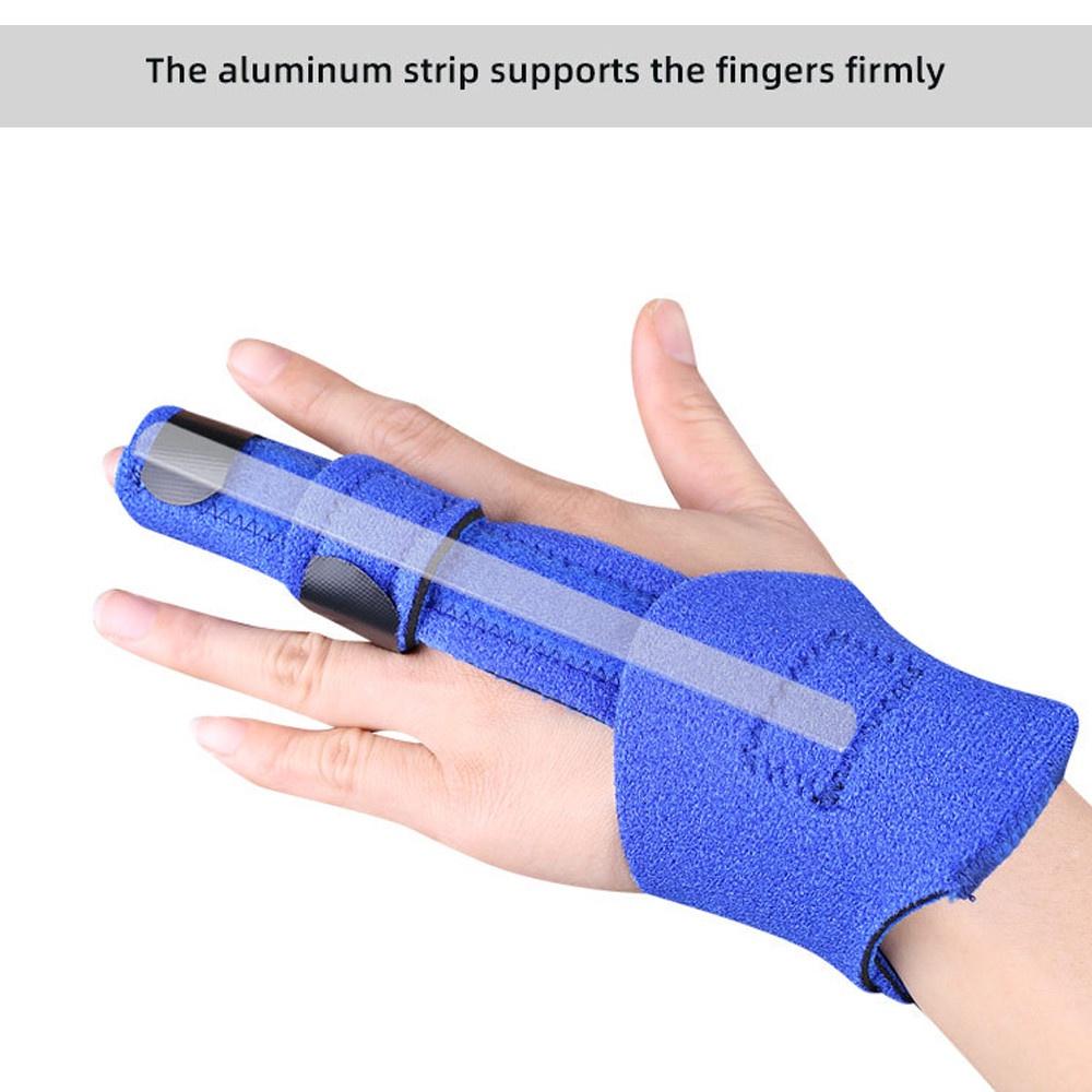 1 Stück Verstellbare Fingerfixierschiene Fingerfraktur Fixierungsorthese zur Finger-Schmerzlinderung Finger-Extensionsschiene