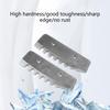 2Pcs 8inch Ice Auger Blades Replacement Auger Blades For Power Ice Auger Tool Equipment Workshop Ice Auger Blades Tool