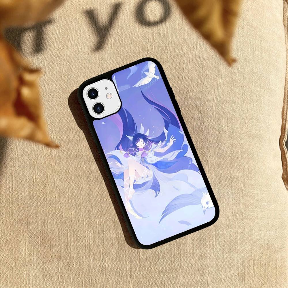 Genshin Impact Columbina For IPhone 17 16 15 14 13 12 11 Pro Max Plus Shockproof PC+TPU Phone Back Cover