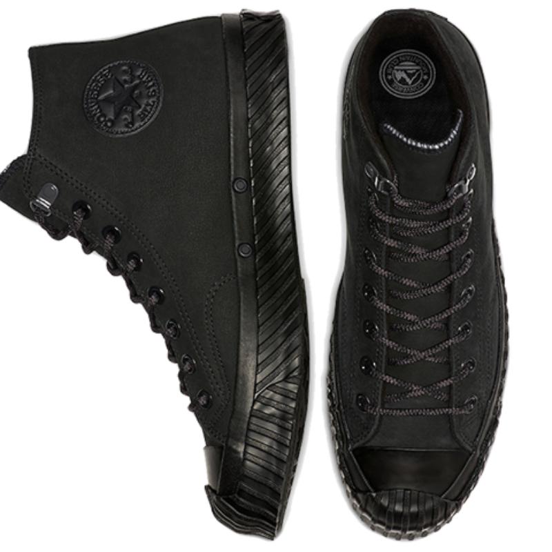 Converse Chuck 70 1970s HI Fleece Comfortable and Versatile High Top Canvas Unisex Black Warrior