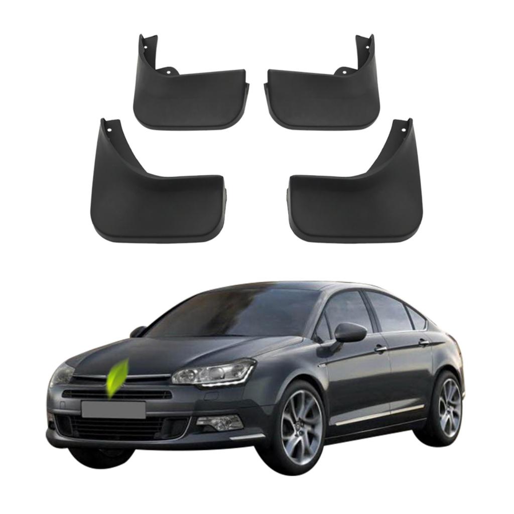 4PCS Splash Guards Mudguards Compatible with Citroen C5 2008 2009 2010 2011 2012 2013 2014 2015 2016 2017