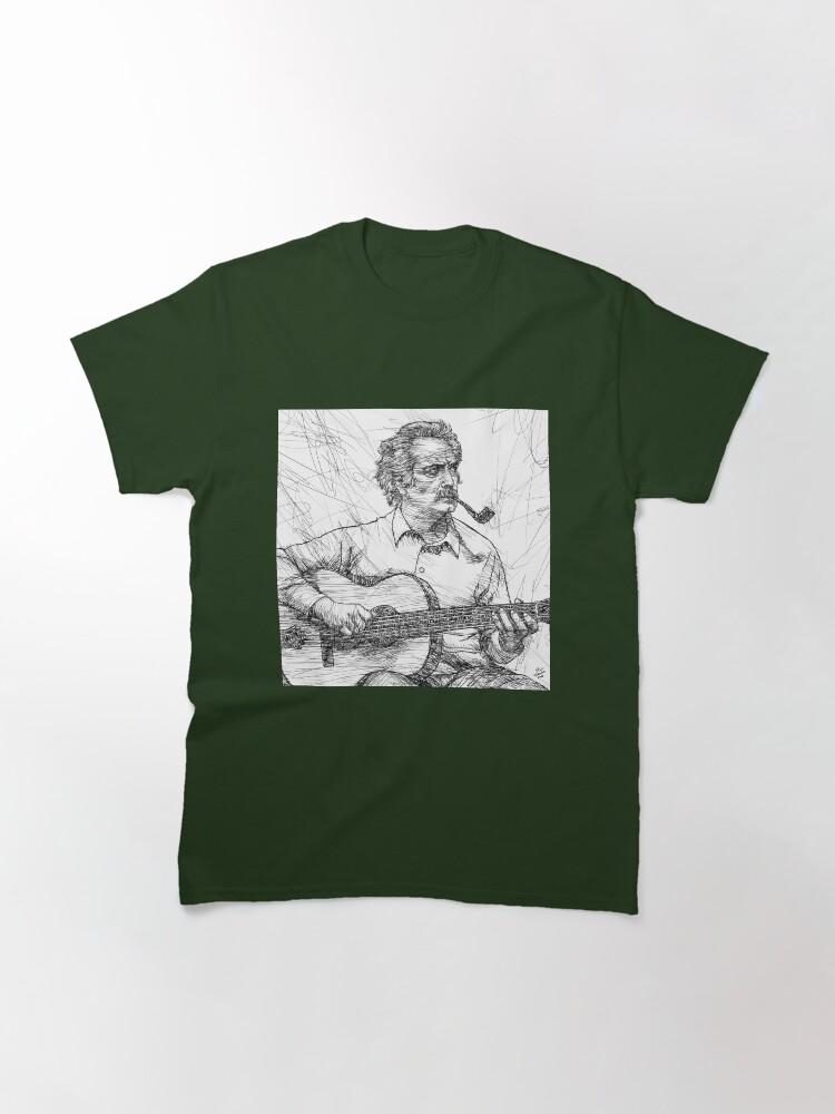 Georges Brassens GEORGES BRASSENS Tuscheporträt .1 Klassisches T-Shirt