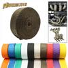 Escape de Motocicleta 5cm*5m Escape Calor Incombustível Turbo Coletor Fita Térmica de Escape Coletor Isolamento Térmico Tecido Rolo