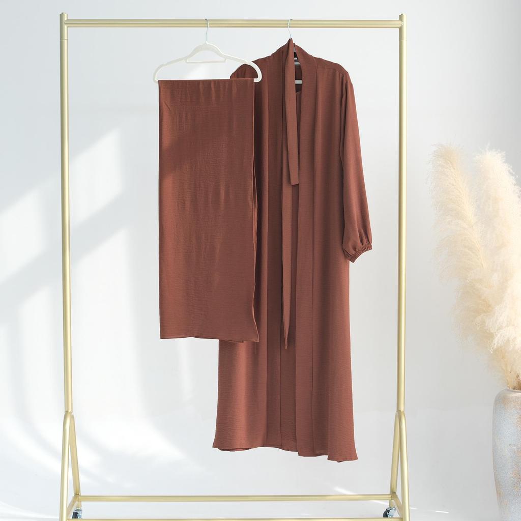 Ensemble deux pièces Loriya couleur unie 2024 LR726 Collection TikTok