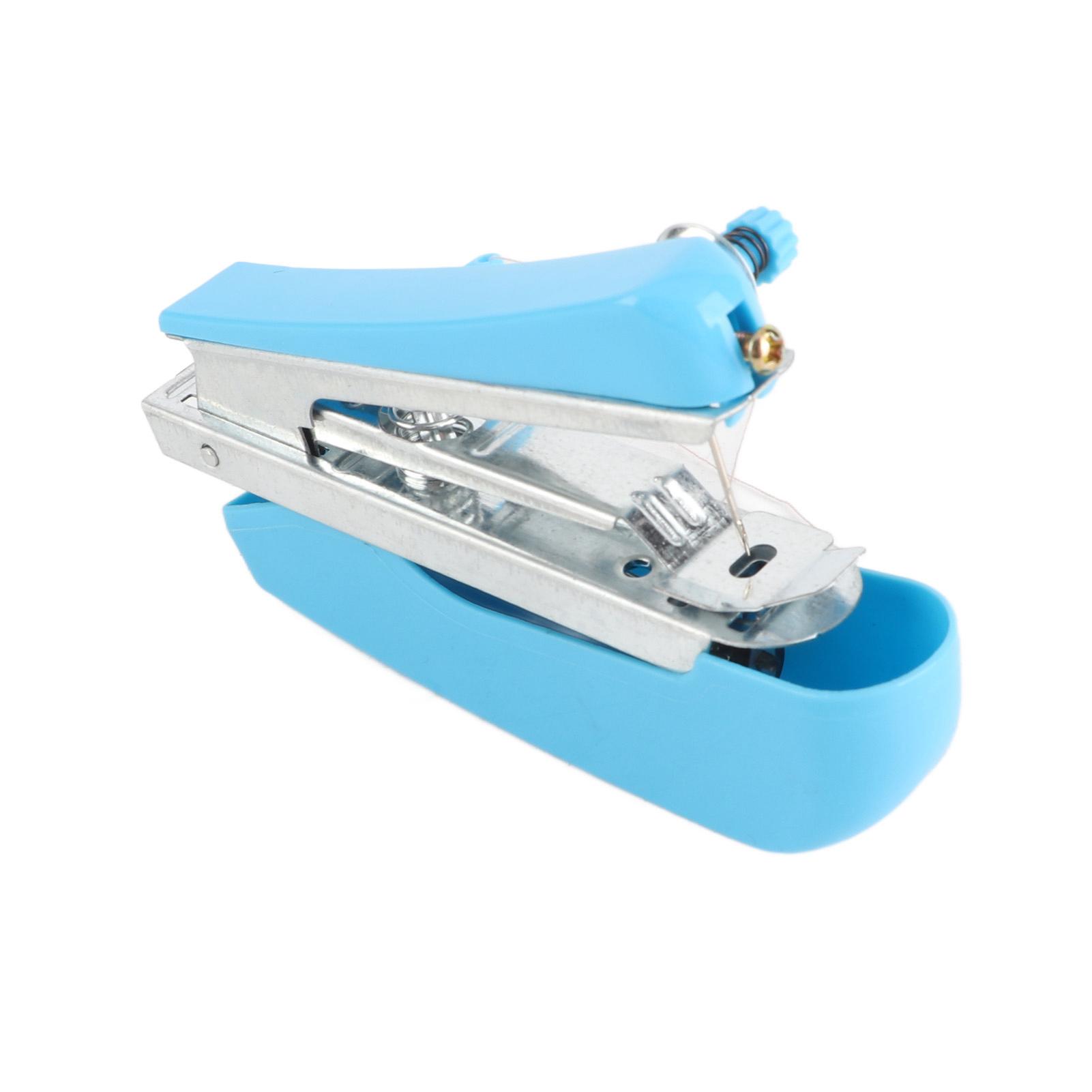 

Ручная швейная машина, практичная портативная синяя мини-швейная машина для домашнего хозяйства и путешествий