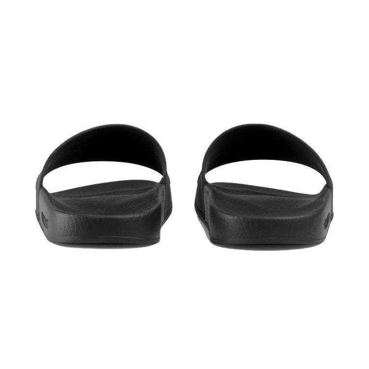 Gucci Wmns Logo Rubber Slide 'Black' Women's 525140 JCZ00 1031