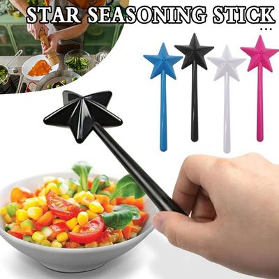 Creative Star Pepper Seasoning Bottle Magic Wand For Salt Sugar Fashon Multifunctional Seasoning Stick Kitchen Accessories