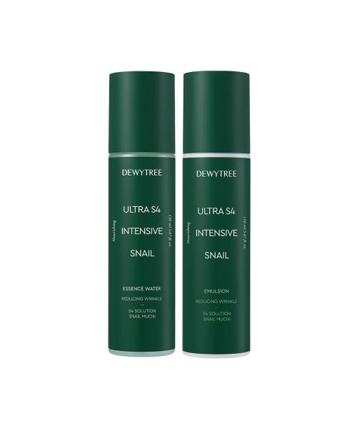 DEWYTREE Ultra S4 Intensive Snail Essence Water + Emulsion