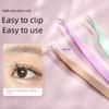 Neue Präzisions-Wimpernpinzette, siebenstellige Federklemme, Klemme für künstliche Wimpern, Schönheitswerkzeug, geeignet zum Pfropfen von Wimpern