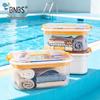 BNBS Portable Waterproof Beach Storage Box: Clear, Handheld Organizer for Outdoor Swimming Supplies