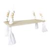 Nordischer Stil Macaron Achteckige Perle Fransen Regal Wandbehang Kinderzimmer Kreative Heimdekoration Brett