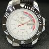 JAPAN MENS AUTOMATIC SEIKO 5 REFURBISHED 6309A WHITE DIAL WRIST WATCH A426512-2