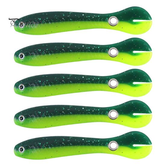 

1/3/5 шт. 6,7 см/2 г мягкая приманка для вьюна ПВХ бионический вьюн с отверстием искусственная рыболовная приманка для соленой воды пресноводного окуня судака форели змееголовой рыбалки 5pcs