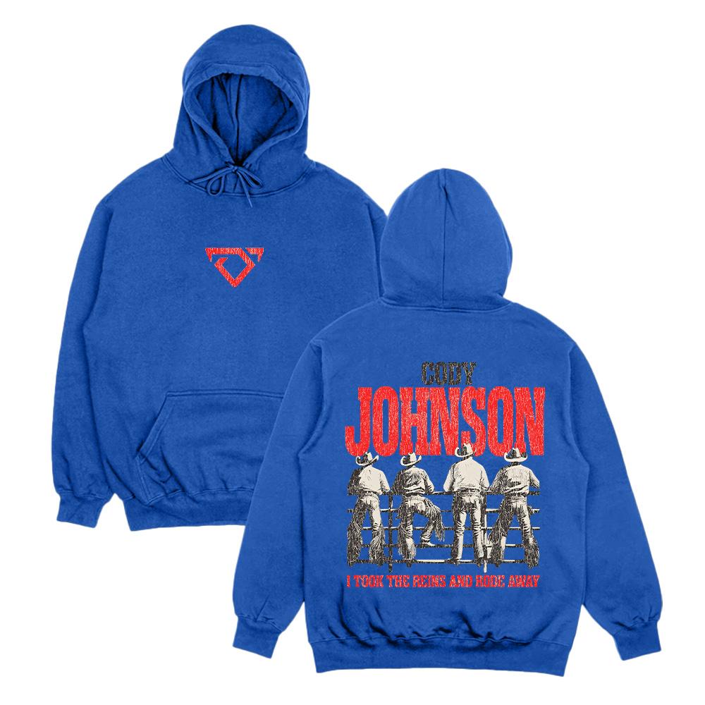 Cowboy Hoodie Cody Johnson Retro Grafik Kleidung Herren Damen Herbst Winter Langarm Sweatshirts Klassische Streetwear