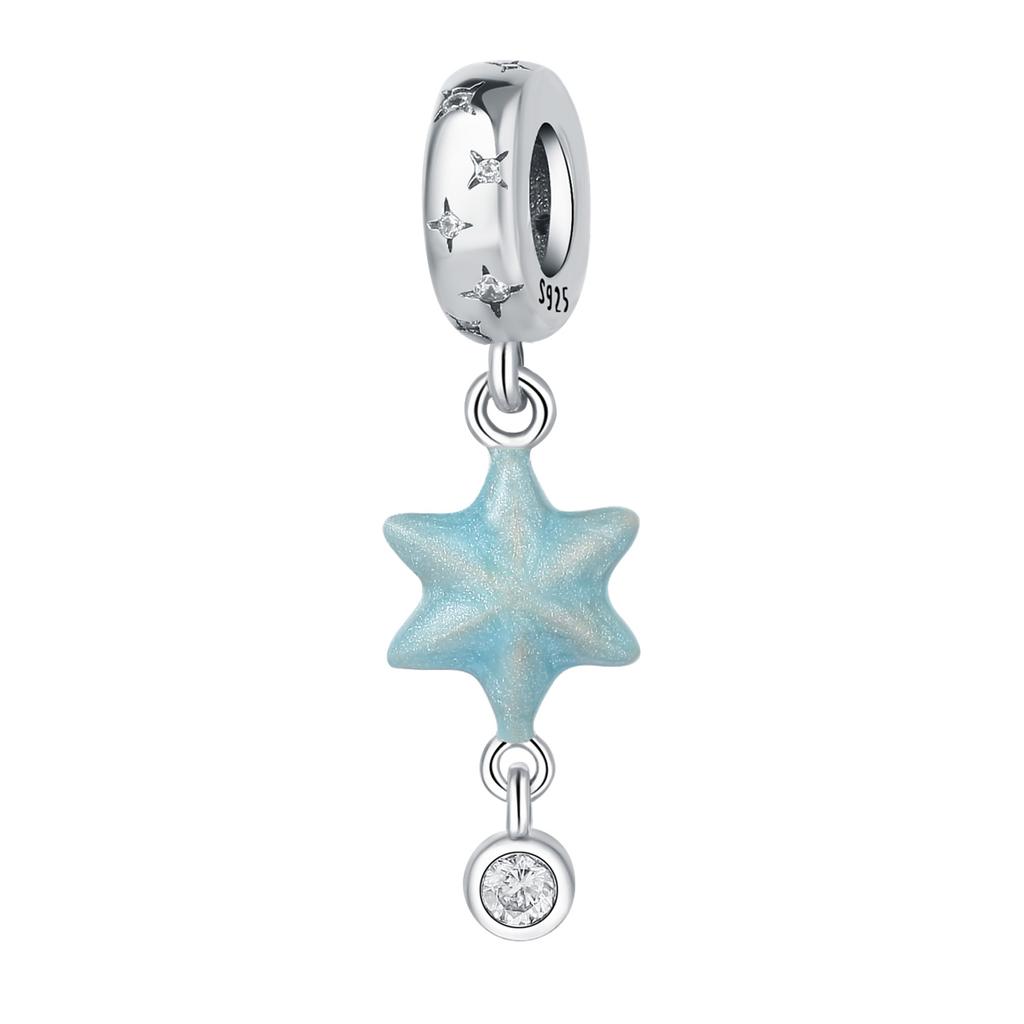 Copper Sun Moon Star Sky Series Pendant Charms Beads Fit Original Wear Braceletsdiy Jewelry Accessory
