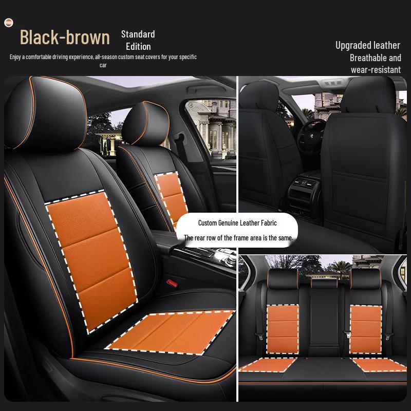 Custom-Made, All-Season, Thicker Car Seat Covers for New and Old Models, Full-Coverage