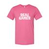 Real Gamer Graphic Tee For Men And Women Unisex Short Sleeve Shirt For Casual Ga