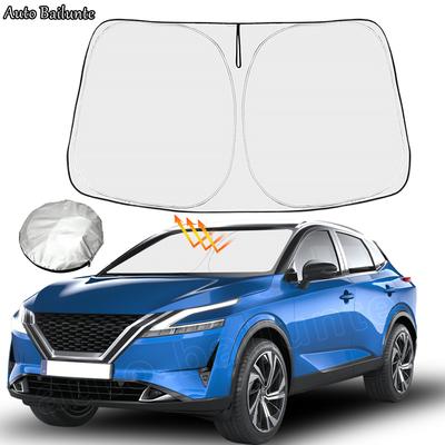 Voor Nissan Qashqai J10 J11 J12 Voorruit Zonnescherm Cover Opvouwbare Blokken Uv-stralen Houden Uw Auto Koeler