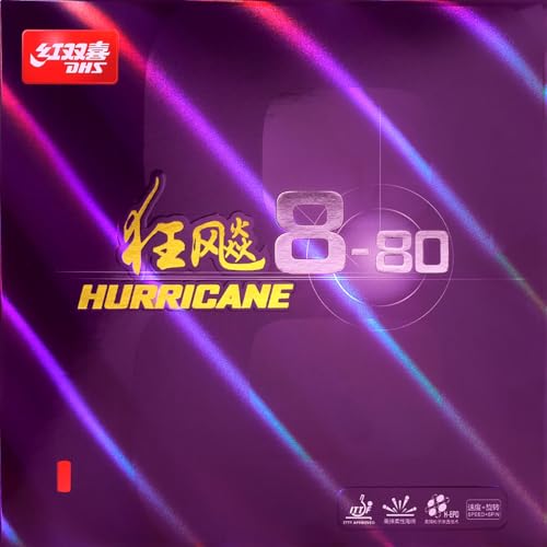 Резина для настольного тенниса Nittaku Kyohyo 8-80, Черная, Очень толстая, NR-8788