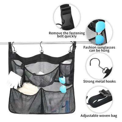 Travel Accessories Storage Bag Mesh Pouch Storage Organizer With Mesh Pockets Poolside Storage Mesh Package For Most Pools