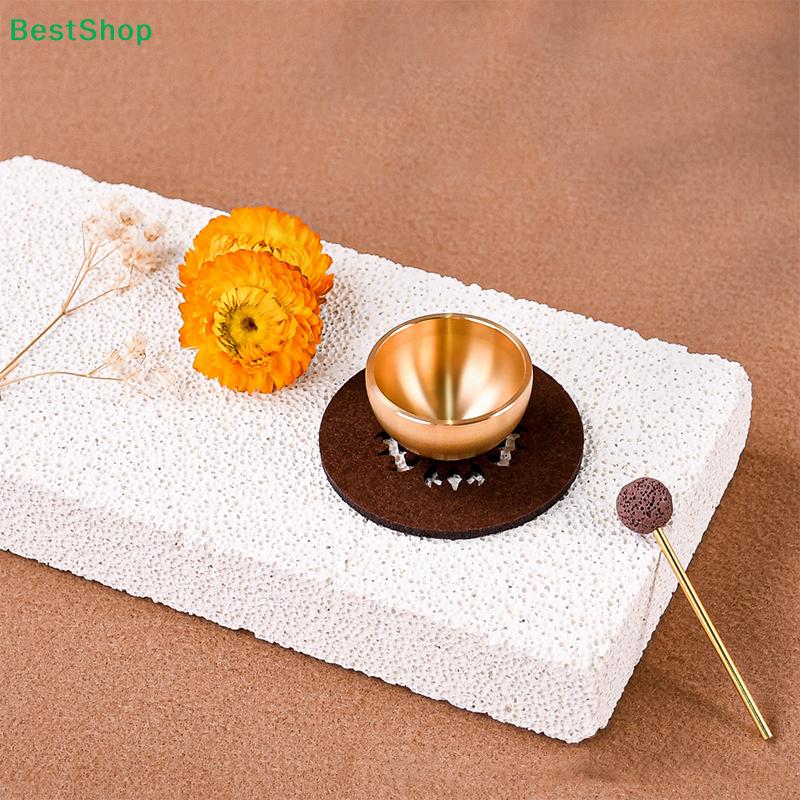 Tibetan Singing Bowl Set - Handcrafted Brass Meditation Bowl with Mallet & Cushion for Sound Healing