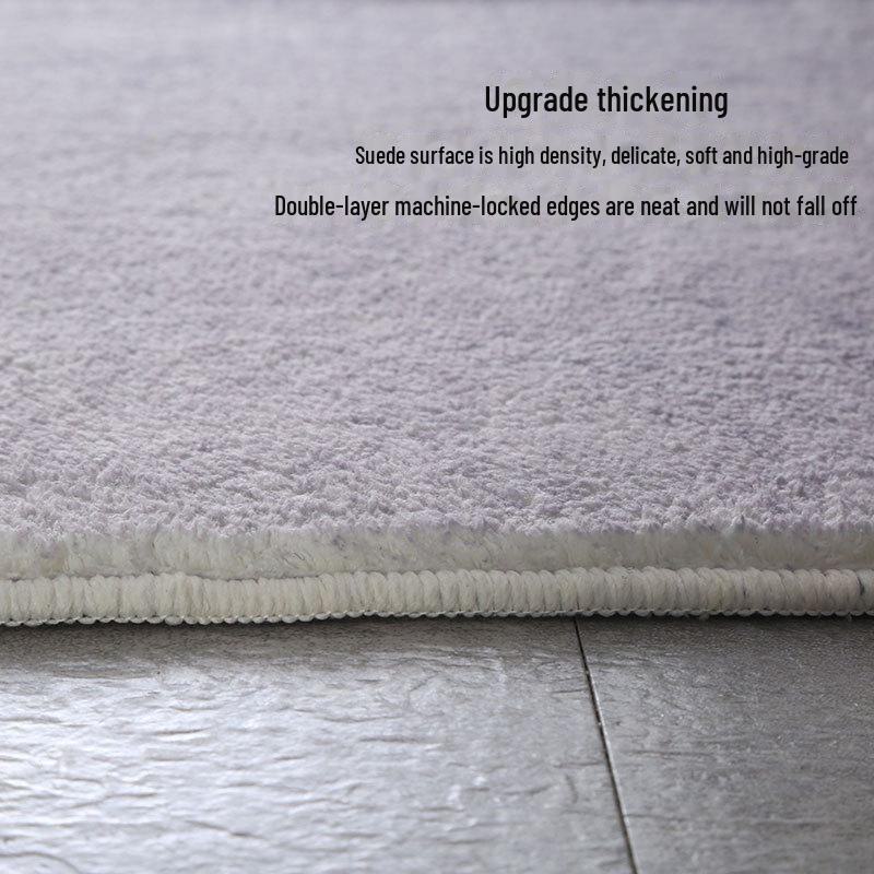 Maßgefertigter japanischer Wabi-Sabi & nordisch gestreifter Schlafzimmer-/Akzentteppich