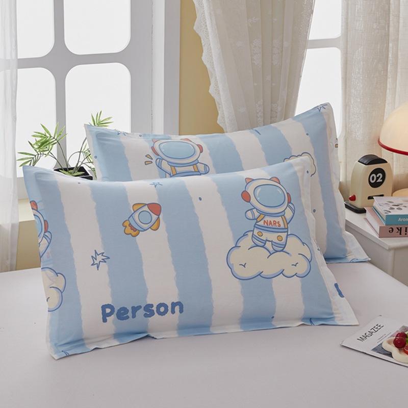 2pcs Floral Pattern Cotton Pillowcase Without Pillow Core, Comfortable Soft Pillow Covers, for Home Bedroom Living Room Decor, 19*29inch