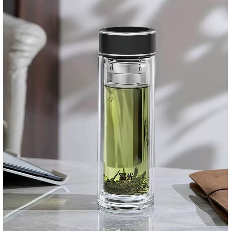 Fuguang Двухслойная боросиликатная стеклянная кружка Mingzhi