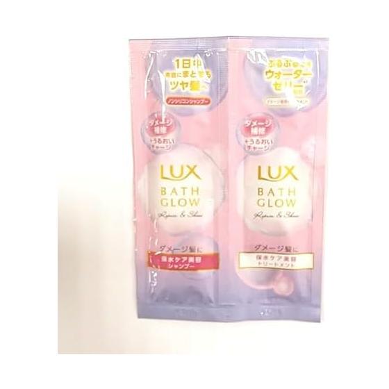 LUX Bath Glow Repair & Shine Шампунь-кондиционер (лечение) 1-дневная пробная версия 20 г Уход за поврежденными волосами