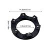Bowling Ball Holder 360 Degree Rotation Cleaning Stand Rotating Ball Cup Polishing Pad, Bowling Ball surface maintenance tool