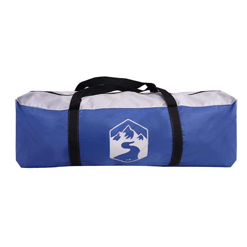 Pool Tent with Removable Rain Fly and Mesh Walls Azure Blue 690 x 690 cm