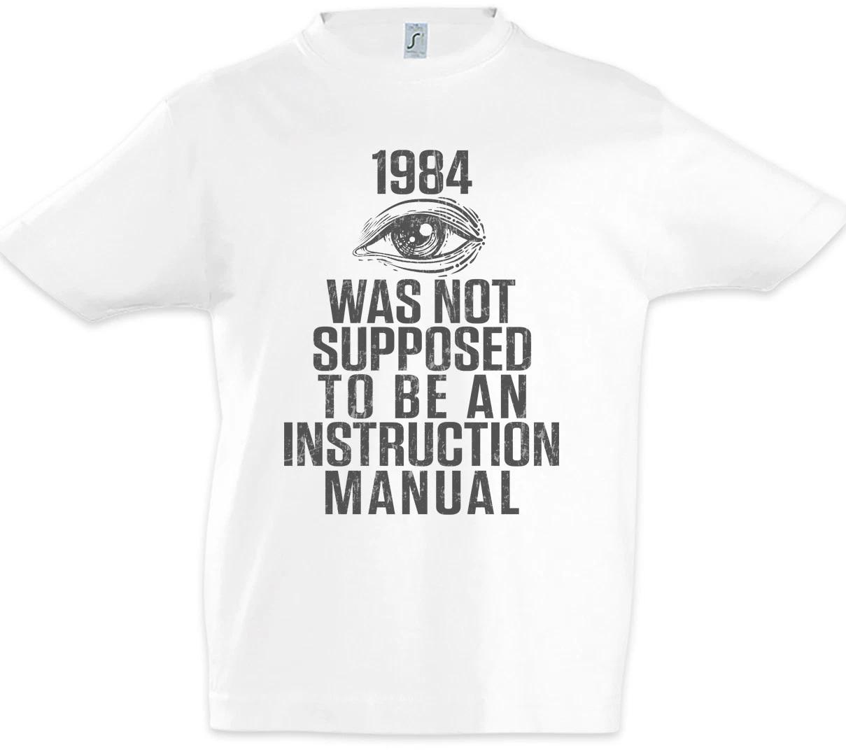 Was Not Supposed To Be An Instruction Manual Kids Boys kids boys T-Shirt 1984 Human Rights 130