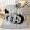 Portrait Mystery Blanket Soft Warm Cozy Great for Livingroom Bed Couch Four Seasons Multipurpose Stylish Decor Gift for Travel Home Birthdays