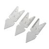 Stainless Steel Screw Thread Pitch Gauge Center Gauges Tool Set Thread Plug Gage Measuring Tool Metric & America Type