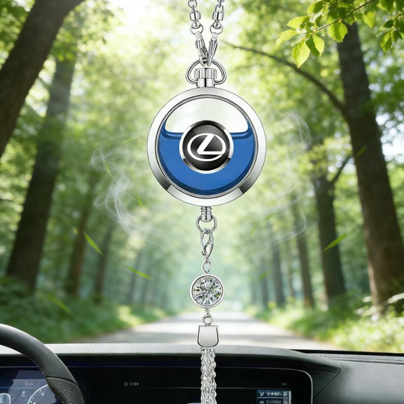 Car Diamond Perfume Pendant For Lexus RX330 Fsport IS200 IS250 RX350 GX NX300h Interior Hanging Pendant Fragrance Accessories