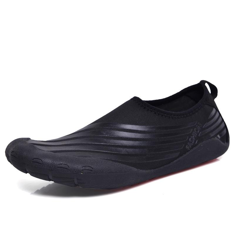 

Couple swimming diving beach shoes men and women outdoor wading shoes fishing shoes 39 чорний