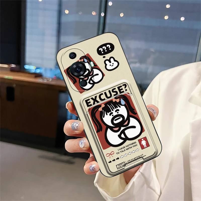 Waterproof Cartoon Phone Case For Huawei Nova11 Pro/Nova11 Ultra Silicone Anti-dust Fashion Design Durable Back Cover
