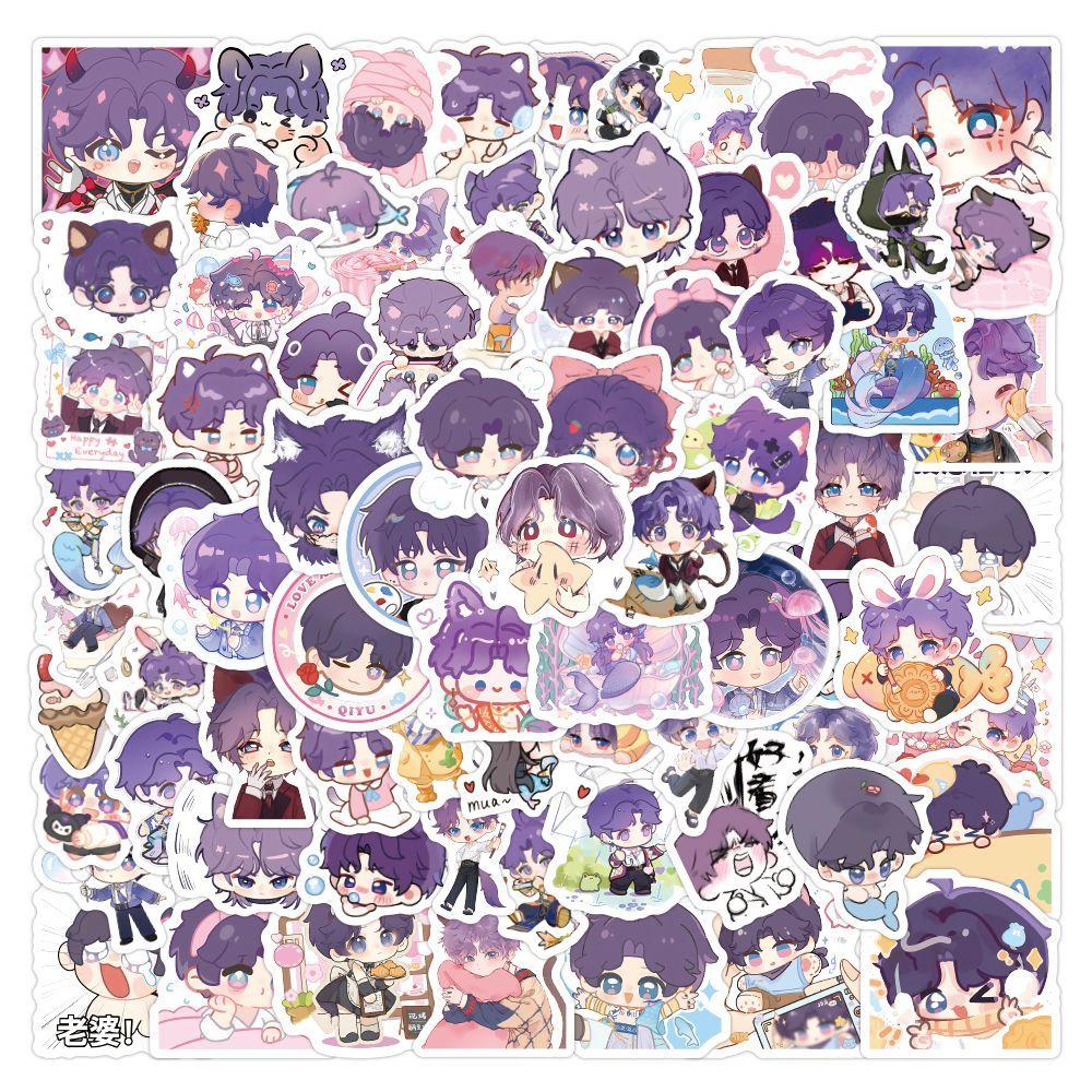 Hot Game Love and Deepspace Stickers Sylus Xavier Zayne Rafayel Caleb Cartoon Cosplay Character Stickers Decorate Prop Gifts