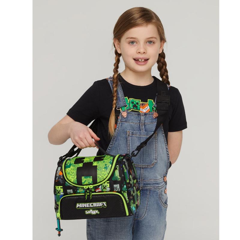 Australian Smiggle Cartoon Kids' Multi-functional School Backpack with Zipper