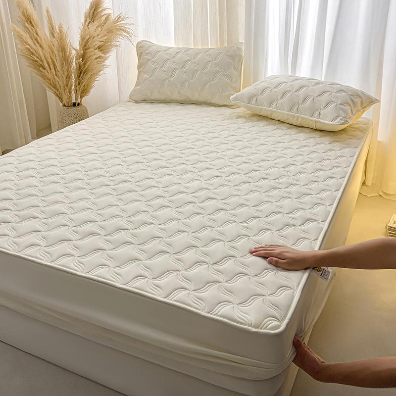Category A Maternal and Infant Waterproof Diaper Sheet, Quilted Thickened Mattress Protector, Dustproof Bed Cover, Bed Cover
