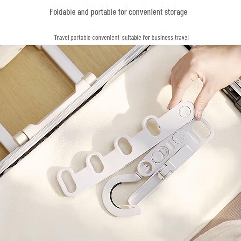 Foldable Portable Travel Clothes Hanger