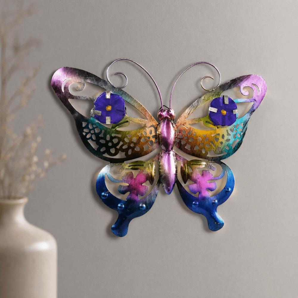3D Design Schmetterling Fensterhänger 28*35cm Wandskulptur Bürodekoration