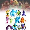 12 Unique Pvc Monster Dolls From Monster University Creative Figurines For Collectors