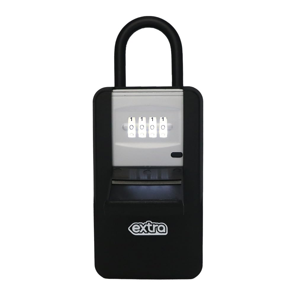 Caixa de Segurança Extra Porta-Chaves Modelo LED