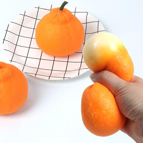 Eye Popping Tomato Squeeze Toy Broccoli Bitter Gourd Cartoon Garlic Eggplant Anti-anxiety Toy Simulation Fruit Vegetable