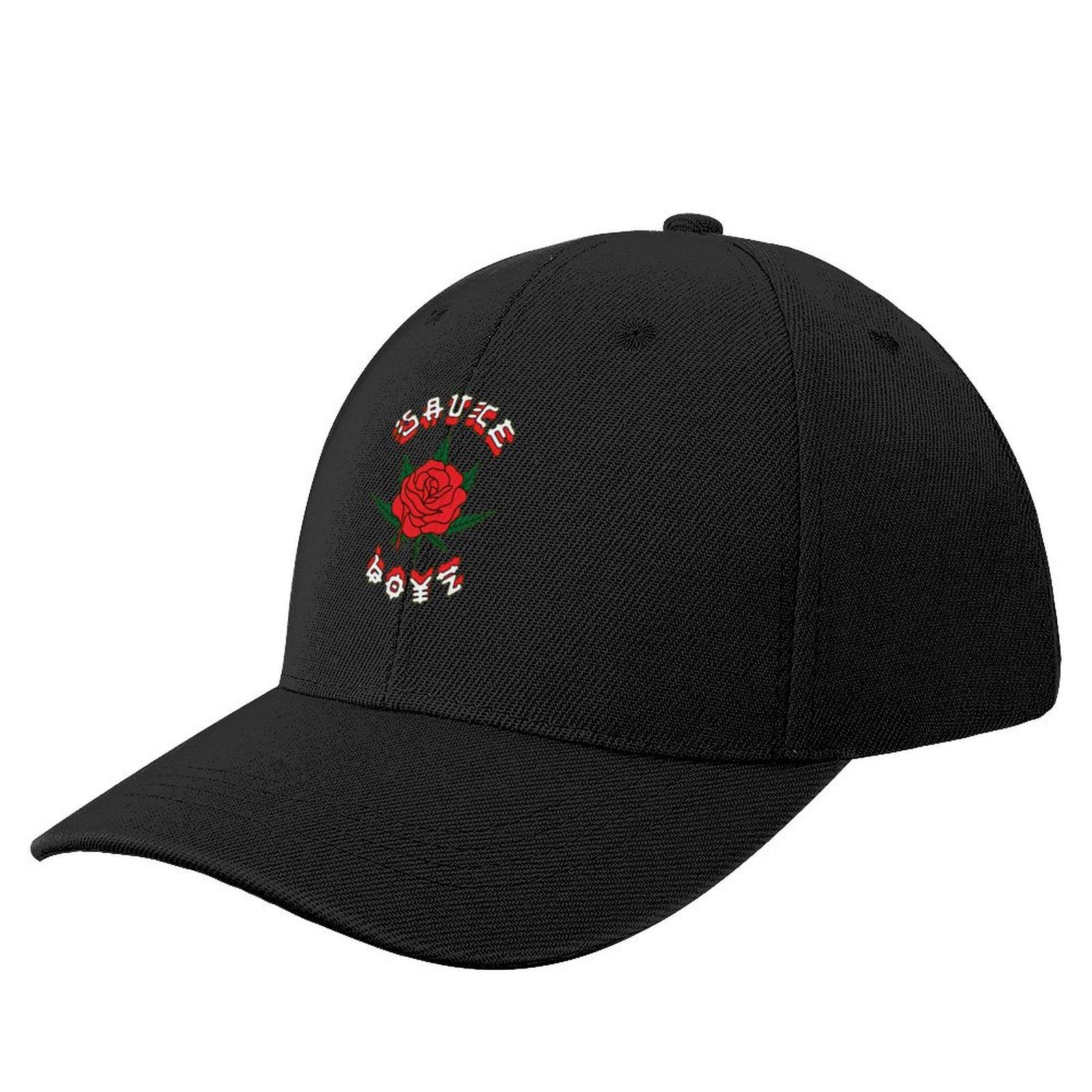 

Eladio Carrion Merch Eladio Carrion Sauce Boyz Baseball Cap derby hat Visor Vintage black Cap For Women Unisex s