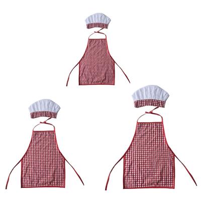 Accessoires de Photographie pour Bébé Tablier et Chapeau de Chef pour Tenue Garçon Fille Séance Photo Vêtements Costume de Photographie pour Bébé Vêtements